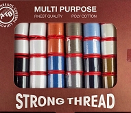 Strong Threads Asst Col Box x48 Reels - Click Image to Close